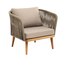 Кресло плетеное для уличных кафе и ресторанов